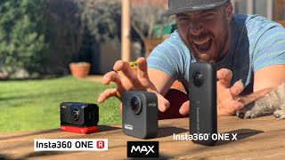 🎥CUÁL es MEJOR 360 Gopro MAX vs Insta ONE R X [upl. by Nayllij]