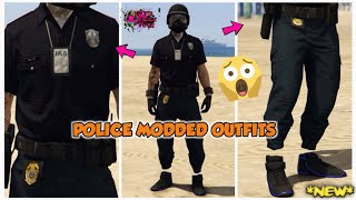 GTA 5 ONLINE  HOW TO GET POLICE MODDED OUTFITS USING TRANSFER GLITCH DIRECTOR MODE GLITCH [upl. by French7]