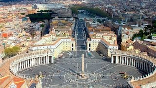 Turismo por el mundo la Plaza de San Pedro del Vaticano [upl. by Stubbs]