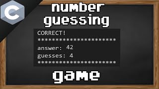 C number guessing game 🔢 [upl. by Daloris]