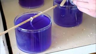 Candle Making Experiment the Frugal Way [upl. by Tennaj]