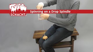 Spinning on a Drop Spindle [upl. by Lah]