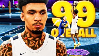 99 OVERALL turned my 2WAY SHARPSHOOTER into the BEST 1V1 COMP STAGE BUILD on NBA 2K22 [upl. by Sapienza845]