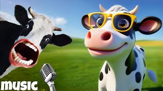 FUNNY COW DANCE FOR 1 HOUR│Cow Song amp Cow Videos 2024  Cow  funny dancing cow  cow mooing 1 hour [upl. by Belle333]