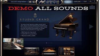 Addictive Keys Studio Grand VST Plugin Demo All Sounds [upl. by Lida]