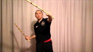 Arnis in a Minute 14 Double Sinawali [upl. by Bekha39]