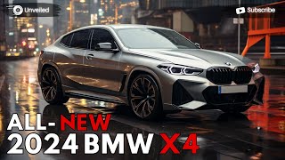 2024 BMW x4 Unveiled  The Best BMW Compact Luxury SUV [upl. by Haeluj412]