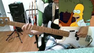 The Simpsons  Fiddle Dee Dee  bass [upl. by Atilal]