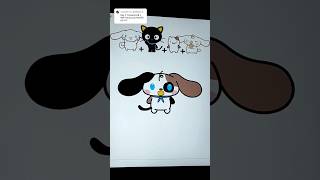 Cinnamoroll  Chococat  Milk Muffin 🤎 cinnamoroll sanrio cute drawing cuteart hellokitty [upl. by Odlavu]