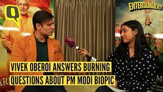 ToughTalk Vivek Oberoi Talks About The Controversial PM Modi Biopic The Quint [upl. by Naneik]