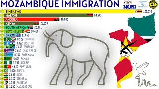 Largest Immigrant Groups in MOZAMBIQUE [upl. by Scoles]