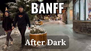 Banff After Dark  Discovering The Thriving Nightlife Scene Banff National Park banffnationalpark [upl. by Luisa]