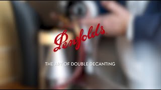 How to double decant red wine  Penfolds [upl. by Ayisan]