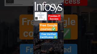 Infosys Springboard FREE Google Certified Courses rojgarhunt rojgar infosys skills career [upl. by Saba781]