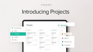 Organize your photography work with Projects inside Studio Manager by Pixieset [upl. by Amaral]
