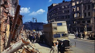 Post WW2 1945 Nazi Germany Allied Occupation of Berlin [upl. by Mcmaster]