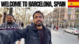 First IMPRESSION of SPAIN  BARCELONA [upl. by Bedelia]