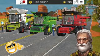 Fs 18 Harvest All Types Of Crops With Multiplayer  Farming Simulator 18 Gameplay Timelapse fs18 [upl. by Oinotnas]