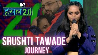 Srushti Tawades Unforgettable Journey in MTV Hustle Season 2  Behind the Beats [upl. by Sweeney227]