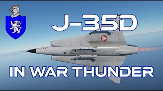 War thunder J35 draken perfect cobra maneuver [upl. by Neltiak210]