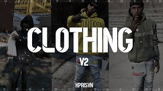 Kpri Clothing Pack  GTA5 FiveM Clothing Pack  Best Clothing Pack for GTA RP 2024 [upl. by Intyrb33]