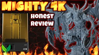 Phrozen Sonic Mighty 4K 3D resin printer HONEST review by VOGMAN [upl. by Rossi769]