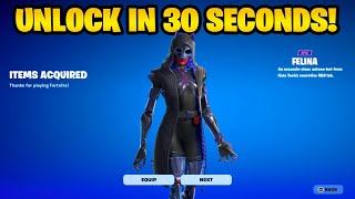 How to Gain 50 Account Levels FAST in Fortnite Felina Skin [upl. by Lombardy695]