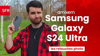 Samsung Galaxy S24 Ultra chez SFR  Ne manquez jamais une photo avec lIA Amixem [upl. by Tearle]