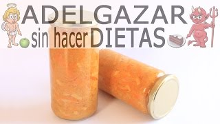 CÓMO ESTERILIZAR FRASCOS DE VIDRIO PARA CONSERVAS  ADELGAZAR SIN HACER DIETAS [upl. by Dabney]