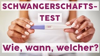 Schwangerschaftstest Eine super einfache Anleitung  MOMLIFE [upl. by Wini]