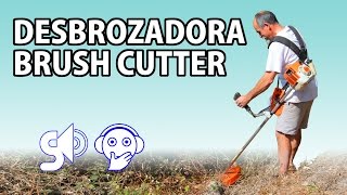 Desbrozadora sonidoBrush cutter sound STIHL [upl. by Eimrots]