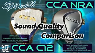 リクエストによる Spin Off「CCA NRA vs CCA C12」SoundQuality Comparison 音質比較動画 [upl. by Nilecoj]