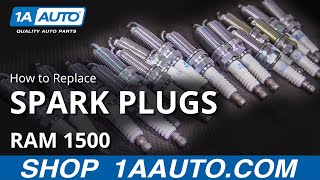 How to Replace Spark Plugs 0918 RAM 1500 [upl. by Dlanigger]