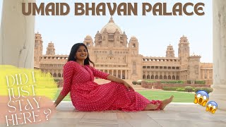 Stay at Hotel Umaid Bhavan PalaceJodhpur Luxury StayBest Hotel in India  Room Tour MahekTravels [upl. by Dhumma14]