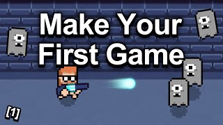 How To Make A Game  Step By Step Tutorial 1 [upl. by Leachim]