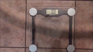 How To Change The Battery On Your CVS Pharmacy Digital Body Scale Up To 400 LB Glass [upl. by Bausch]