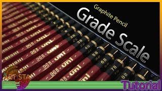 Pencil Grade Scale Explained  GRAPHITE [upl. by Beverie]