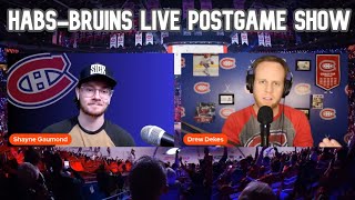 Habs Get BeatDown in BeanTown  Canadiens vs Bruins Postgame with Dekes amp Shayne [upl. by Bohs]