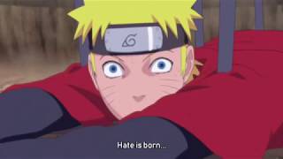 Naruto vs Pain Naruto Turns Into Nine Tails Eng Sub [upl. by Felicle]