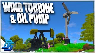 WIND TURBINE OIL PUMP AND TONS OF POLLUTION  ECO Global Survival  Pt6 [upl. by Urbanus251]