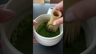 Matcha Takumi recipe with foamed milk Available on bytakumicom matcha recipe fyp foryoupage [upl. by Eniloj]