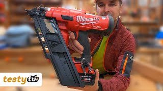 Milwaukee M18 FFN  gwoździarka akumulatorowa 18V [upl. by Euqininod]