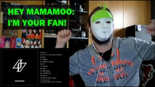 MAMAMOO  quotreality in BLACKquot FULL ALBUM REACTION [upl. by Arac]