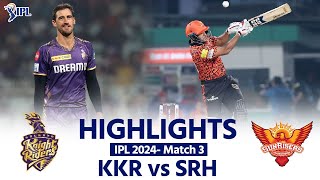 Kolkata Knight Riders vs Sunrisers Hyderabad Today Match Highlights KKR vs SRH IPL 2024 Match [upl. by Bruns]