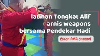 latihan Tongkat Alif arnis weapons [upl. by Poliard]