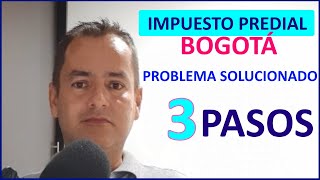 🚨 Como DESCARGAR la factura del impuesto predial Bogotá 2022 quot 👉 PROBLEMA SOLUCIONADO 2024 [upl. by Nisior521]