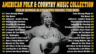 American Folk Songs  Classic Folk amp Country Music 70s 80s Full Album  Country Folk Music [upl. by Amahs]