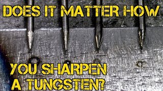 TFS TIG Simple  Does it Matter How You Sharpen Tungsten [upl. by Mamie]