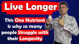 This Overlooked Nutrient is why many People Struggle with their Longevity [upl. by Ellehsem]