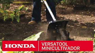 Honda Versatool  Accesorio Cultivador [upl. by Newbold]